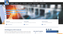 Desktop Screenshot of bhv-media.de